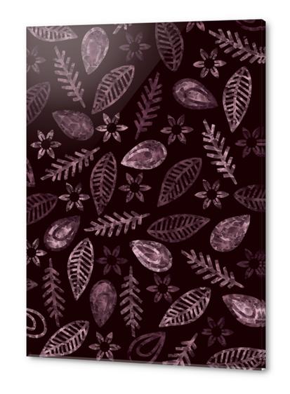 Floral X 0.2 Acrylic prints by Amir Faysal