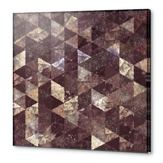 Abstract Geometric Background #15 Acrylic prints by Amir Faysal