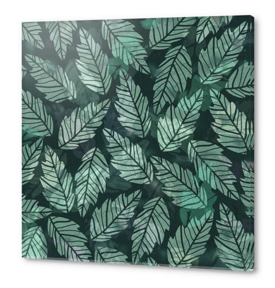 Leaves #1 Acrylic prints by Amir Faysal