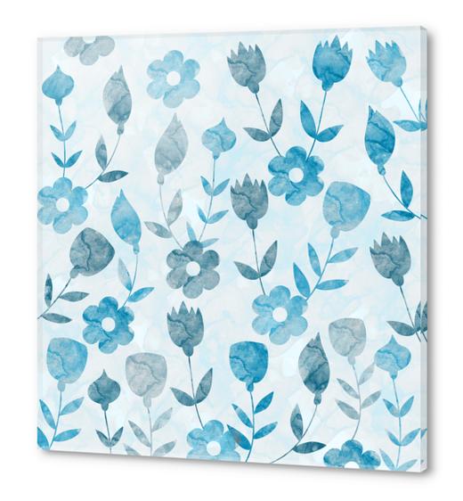 LOVELY FLORAL PATTERN X 0.8 Acrylic prints by Amir Faysal