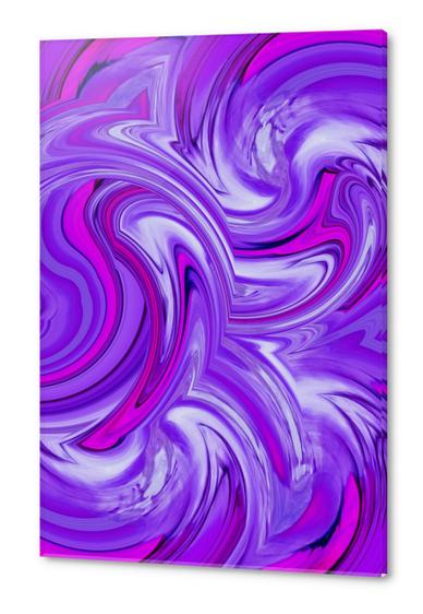 purple and pink spiral painting texture abstract background Acrylic prints by Timmy333