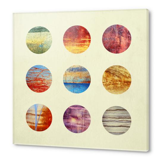 Planets Acrylic prints by Elisabeth Fredriksson