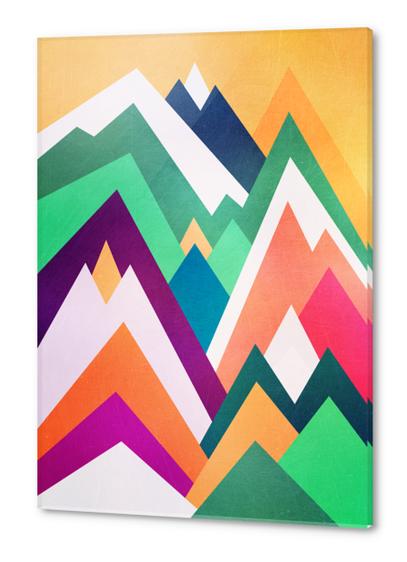 Summer peaks Acrylic prints by Elisabeth Fredriksson