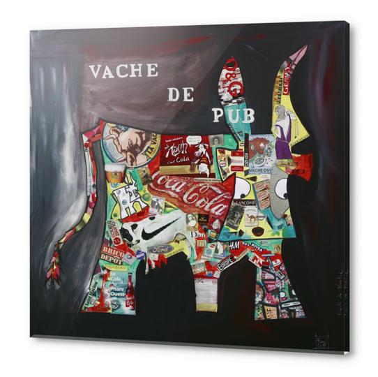 Vache de pub Acrylic prints by frayartgrafik