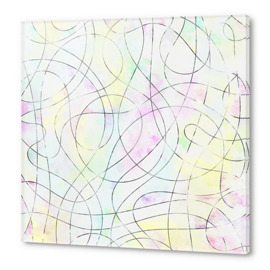 Abstract Drawing Acrylic prints by Divotomezove