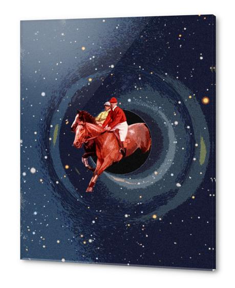 Black Hole Chase Acrylic prints by tzigone