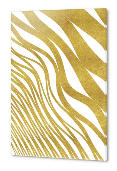 Golden Wave Acrylic prints by Uma Gokhale