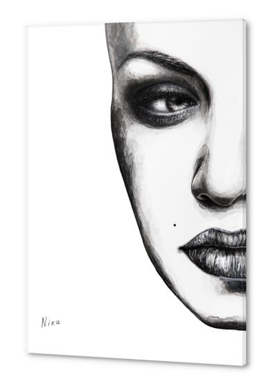 Face Acrylic prints by Nika_Akin