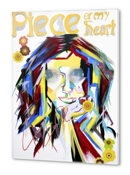 piece of my heart Acrylic prints by frayartgrafik