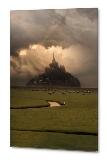 Saint Michel in the evening sun Acrylic prints by Jarek Blaminsky