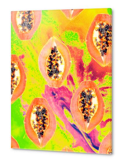 Papaya Acrylic prints by Uma Gokhale