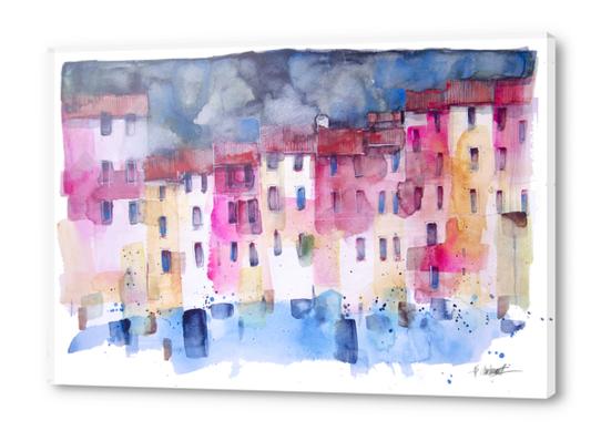 Portofino Acrylic prints by andreuccettiart