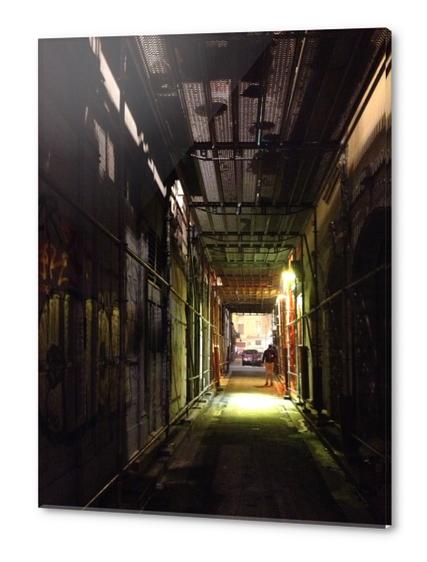 Ruelle de Lyon Acrylic prints by Ivailo K