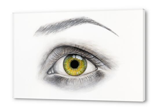 Eye Acrylic prints by Nika_Akin