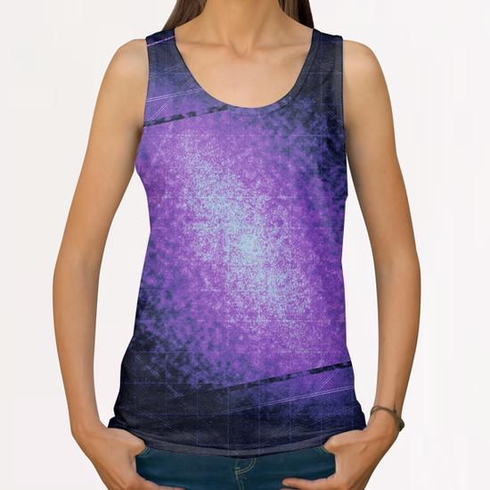 Dark nigh-t X 0.5 All Over Print Tanks by Amir Faysal