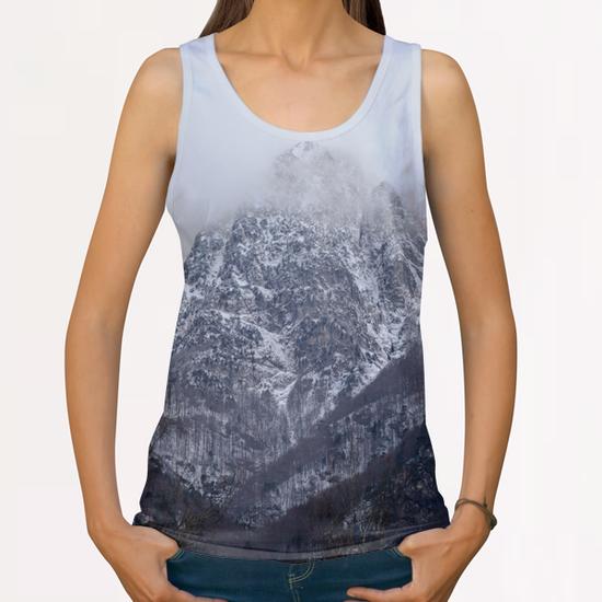 Mountains in the background XII All Over Print Tanks by Salvatore Russolillo