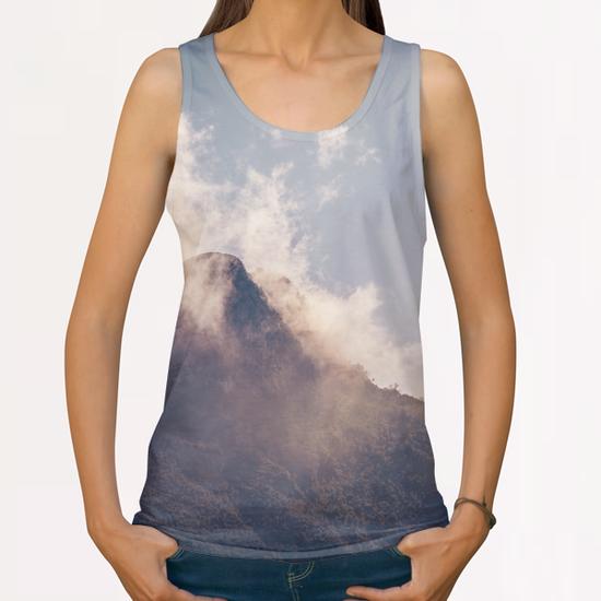 Mountains in the background XXI All Over Print Tanks by Salvatore Russolillo