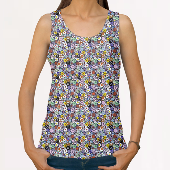 Millefiori All Over Print Tanks by vannina