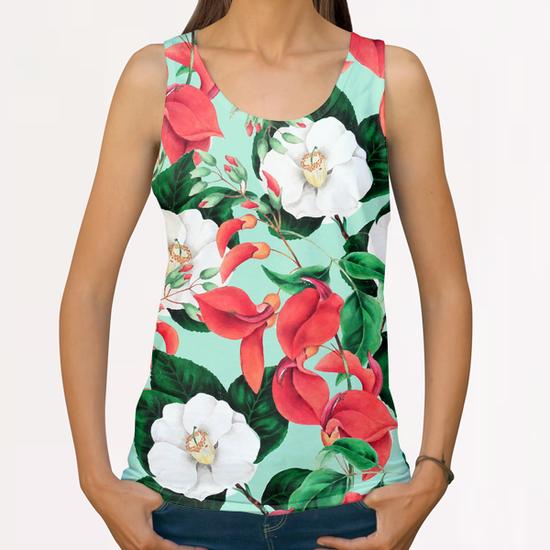 Royalty All Over Print Tanks by Uma Gokhale