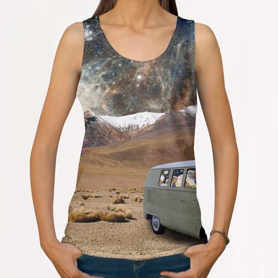 BUS TRIP All Over Print Tanks by GloriaSanchez