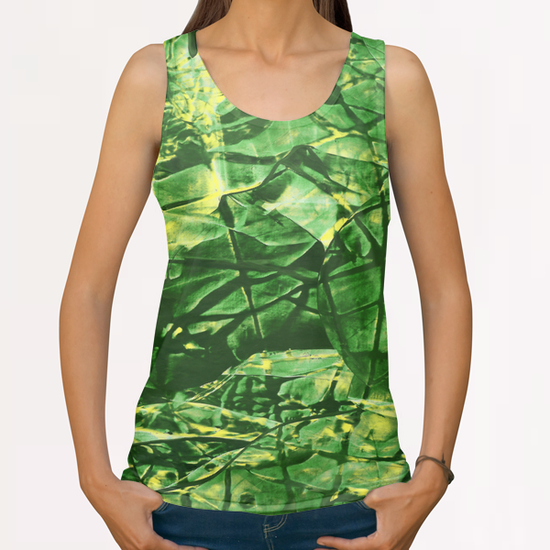 Raschegreen All Over Print Tanks by Jerome Hemain