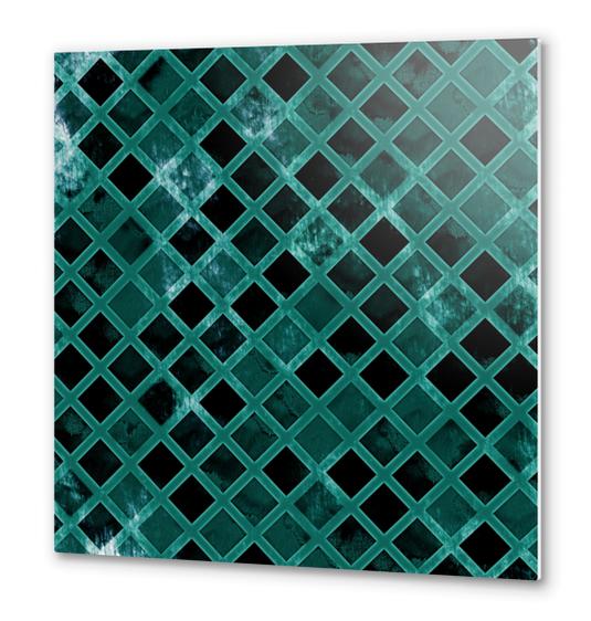 Abstract Geometric Background #13 Metal prints by Amir Faysal