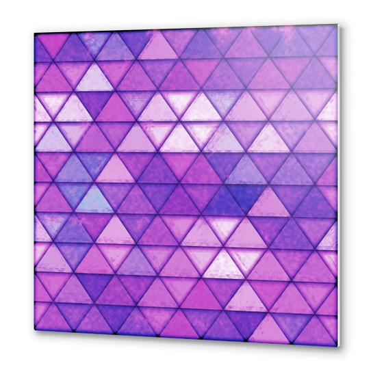 Abstract Geometric Background #17 Metal prints by Amir Faysal