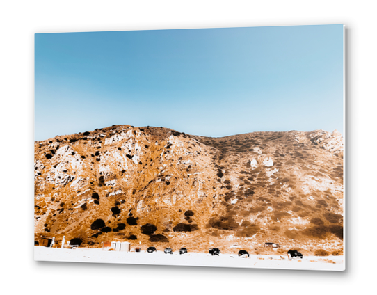 mountains at Point Mugu beach California USA Metal prints by Timmy333