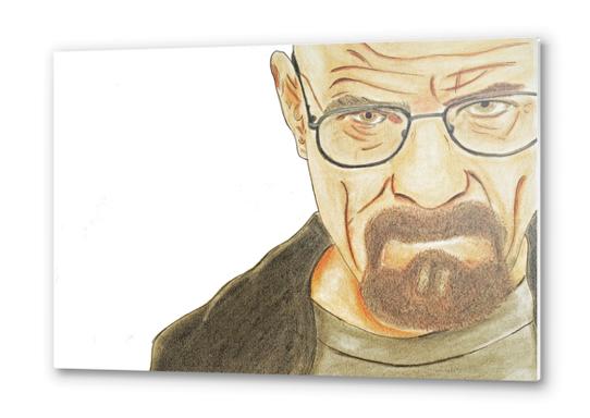 Walter White Metal prints by RomArt