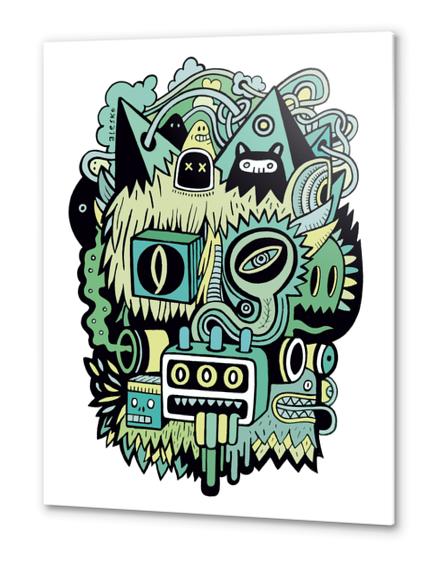 Double Je Metal prints by Exit Man