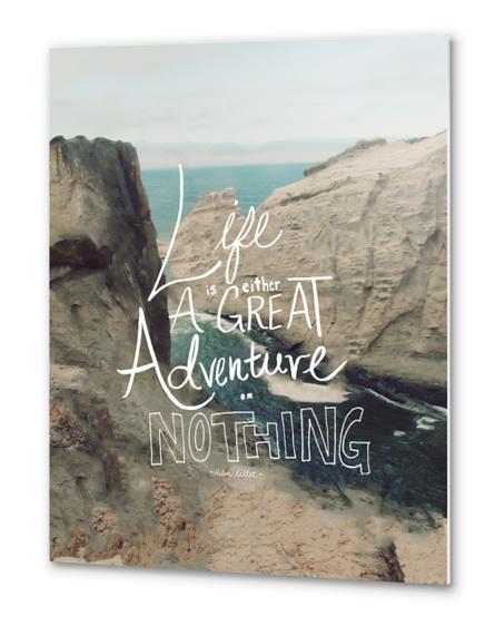 Great Adventure Metal prints by Leah Flores