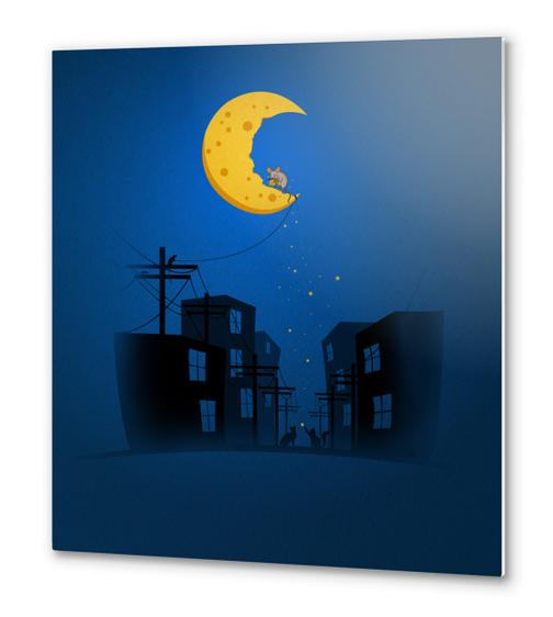 Midnight Snack Metal prints by dEMOnyo