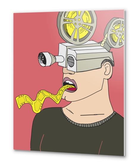 Mister Bobine Metal prints by Yann Tobey