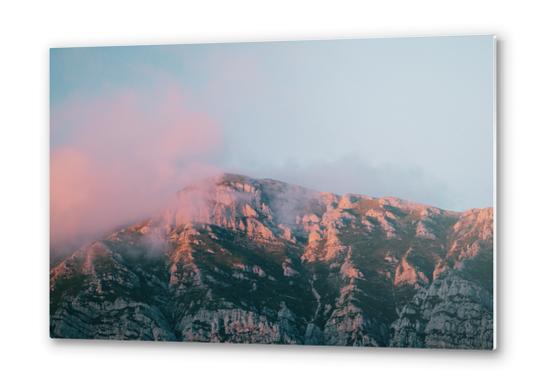 Mountains in the background VI Metal prints by Salvatore Russolillo