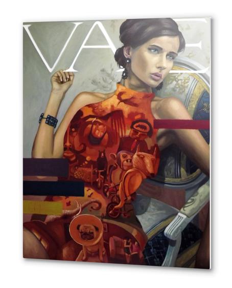 Model Metal prints by alejandro Saavedra Solano