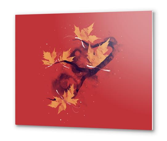 Autumn Butterflies Metal prints by Tobias Fonseca