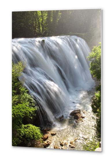 Cascata Metal prints by Salvatore Russolillo