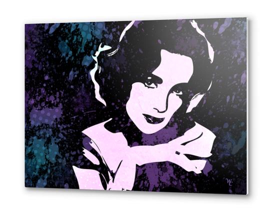 Elizabeth Taylor - Timeless - Pop Art Metal prints by William Cuccio WCSmack