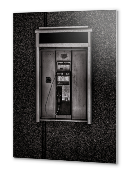 Phone Booth No 33 Metal prints by The Learning Curve Photography