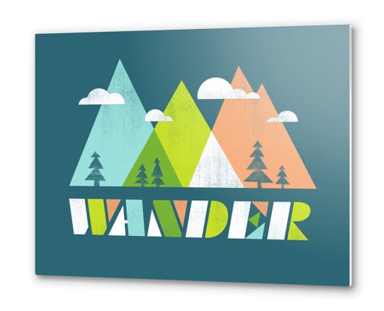 Wander Metal prints by Jenny Tiffany