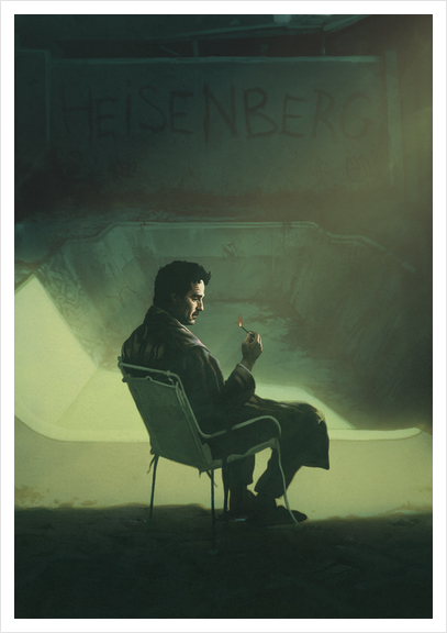 Breaking Bad Art Print by yurishwedoff