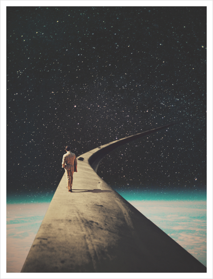 We Chose This Road My Dear Art Print by Frank Moth