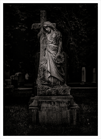 Tombstone Shadow No 34 Art Print by The Learning Curve Photography