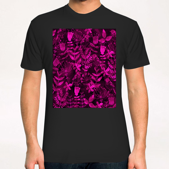 Abstract Botanical Garden X 0.2 T-Shirt by Amir Faysal