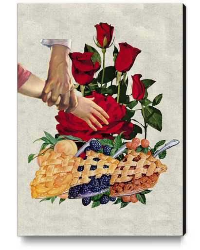 Diet Canvas Print by Lerson