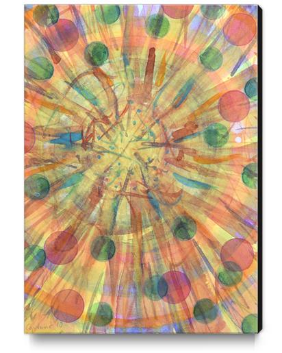 Ball Explosion  Canvas Print by Heidi Capitaine