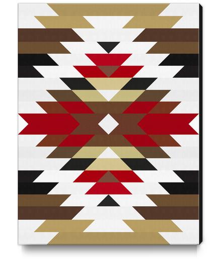 Dynamic geometric pattern IV Canvas Print by Vitor Costa