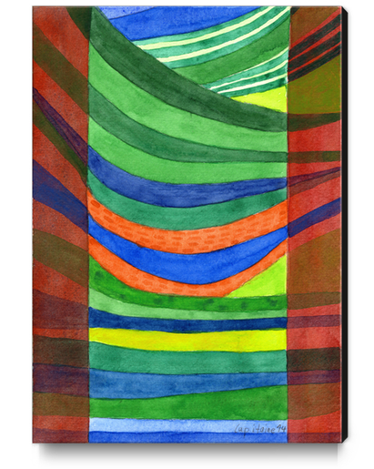 Landscape Hammock  Canvas Print by Heidi Capitaine