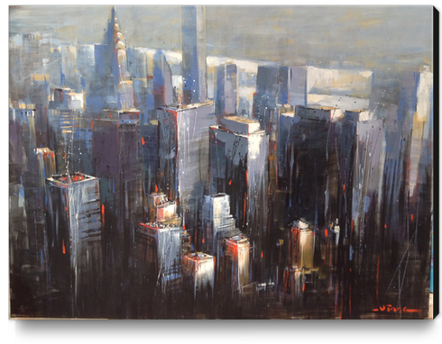 Awakening City Canvas Print by Vantame