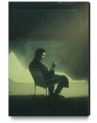 Breaking Bad Canvas Print by yurishwedoff